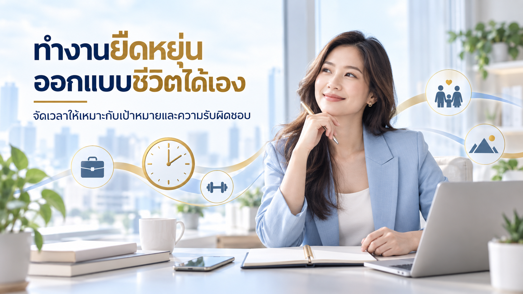 งานตัวแทนประกันชีวิตยืดหยุ่นจริงไหม? ออกแบบเวลาและชีวิตได้อย่างไร