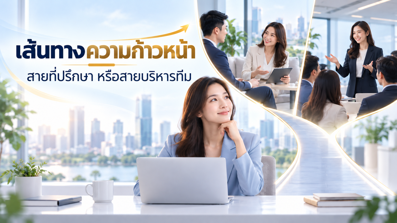 เส้นทางความก้าวหน้าในอาชีพตัวแทนประกันชีวิต: สายที่ปรึกษาหรือสายบริหารทีม