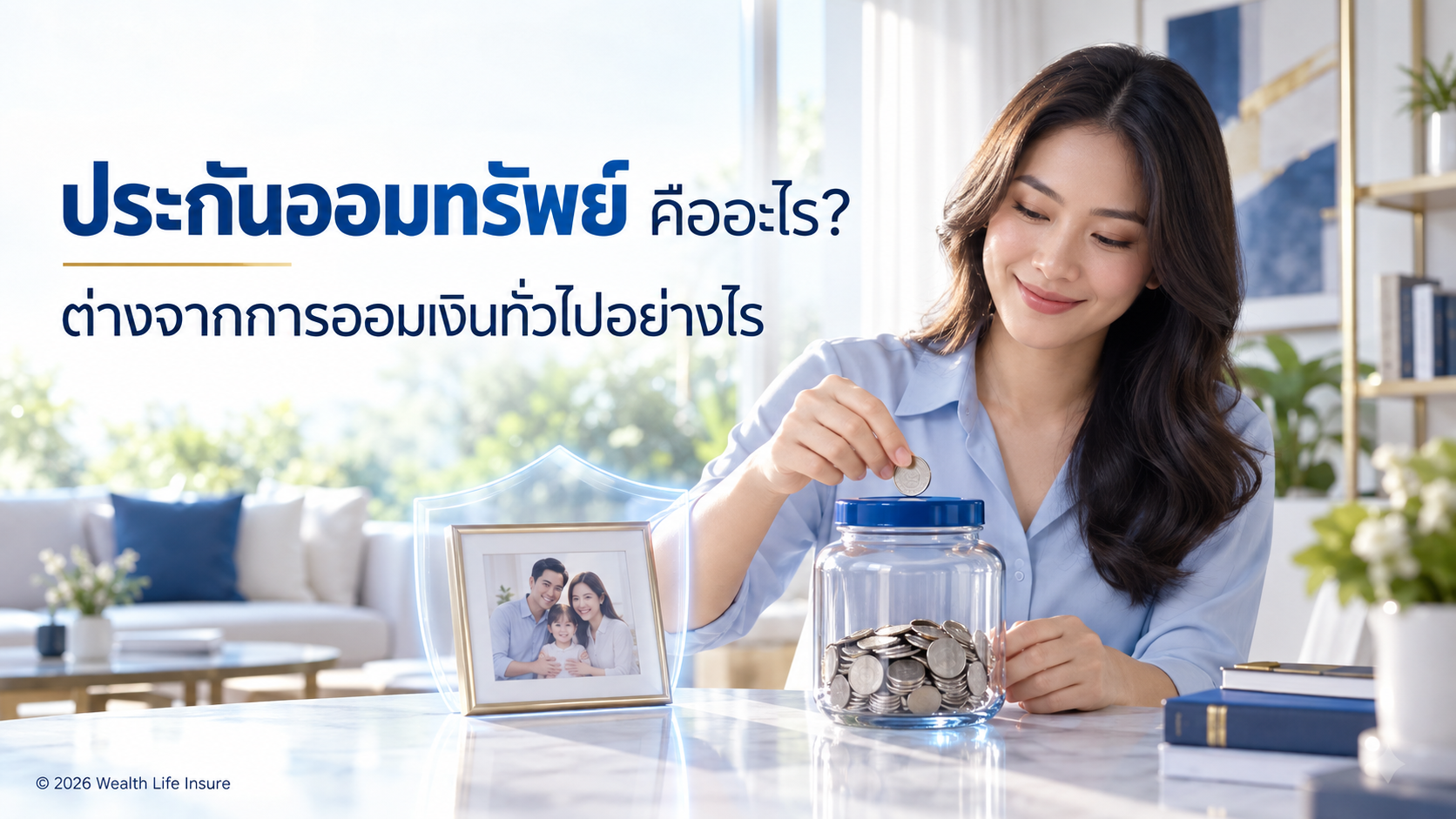 ประกันออมทรัพย์คืออะไร? ต่างจากการออมเงินทั่วไปอย่างไร